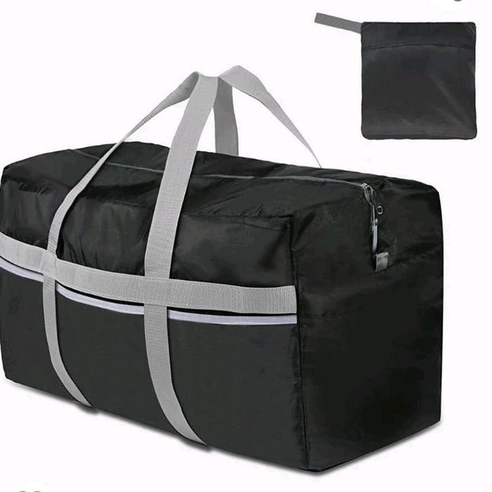 TERLARIS Tas Travel Besar Simple Multifungsi Tempat Baju dan Cocok Buat Mudik Serta Bepergian