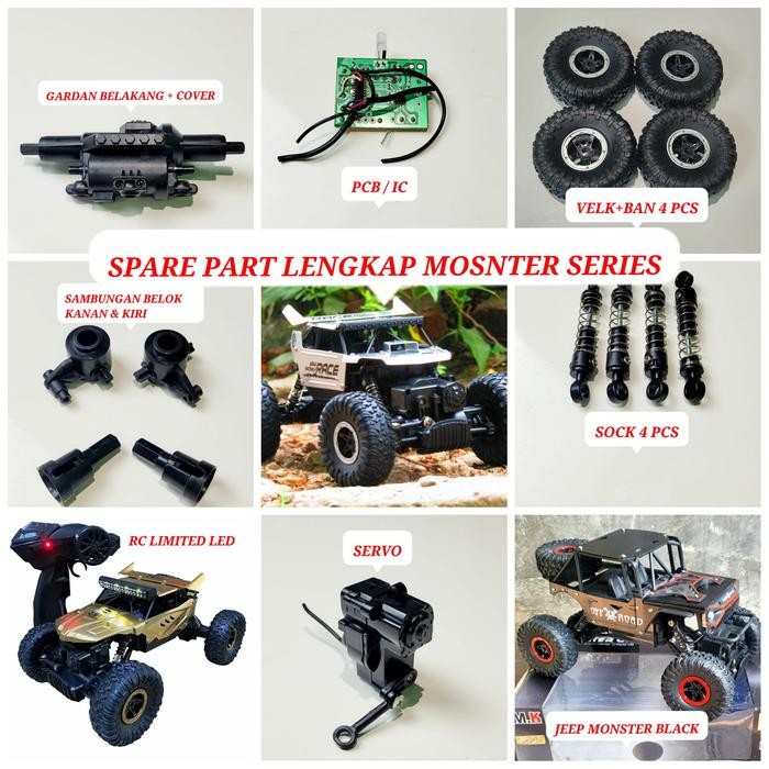 OSF1 Mobil Remot Rc Spare Part Mainan Mobil Remote Control