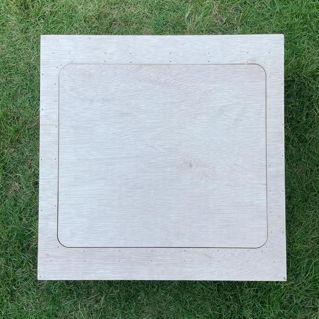 Box Power 5A 10 A Besar Triplek 9 mm Pengerjaan CNC