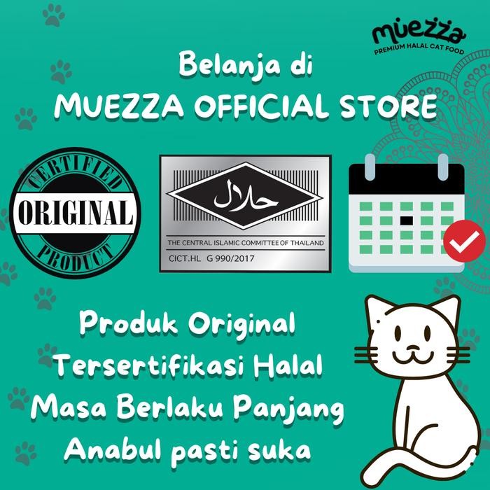 Makanan Kucing Kering - Mackerel Flavor - Muezza Cat Food