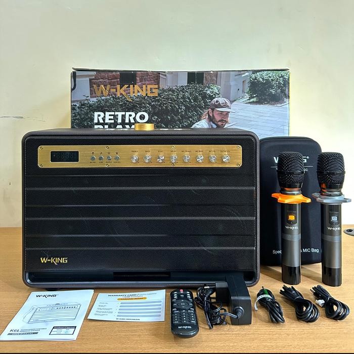 Wking K6L Speaker Bluetooth Karaoke Portable Wireless TWS W king 2 Mic