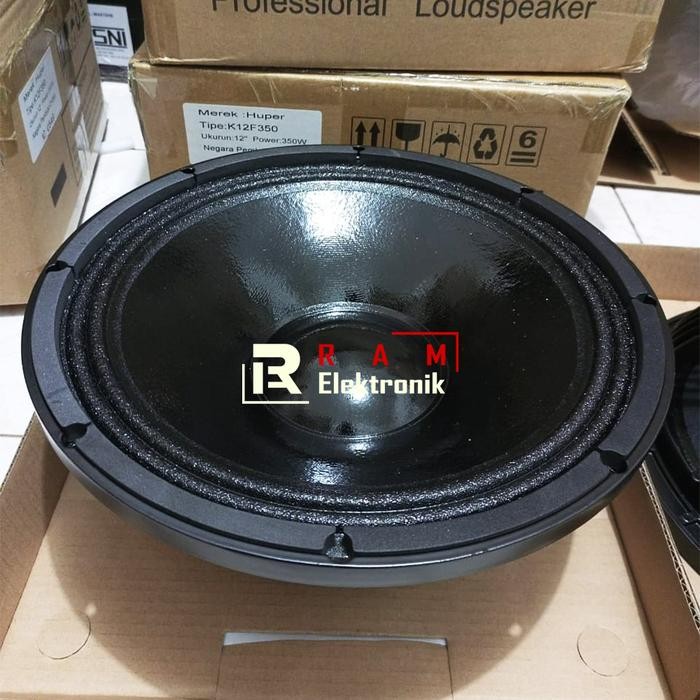 Komponen Speaker 12 Inch HUPER K12F350 K12 F350 K 12F350 A Original