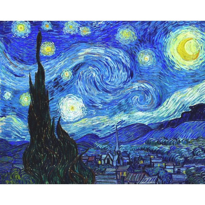 Lukisan Vincent van Gogh The Starry Night Painting