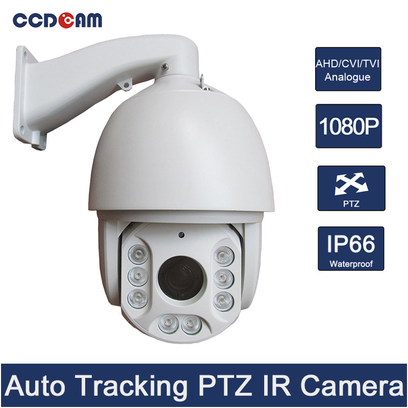 CCDCAM 7'' High Speed Dome IR Camera 2MP 5MP Analog PTZ  Auto