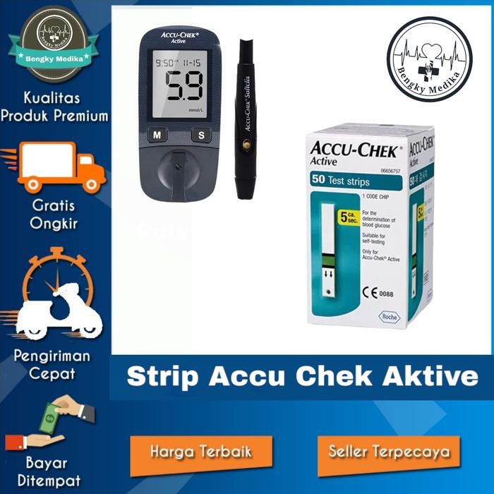 Strip Accu Chek Active Refill AccuChek Aktive