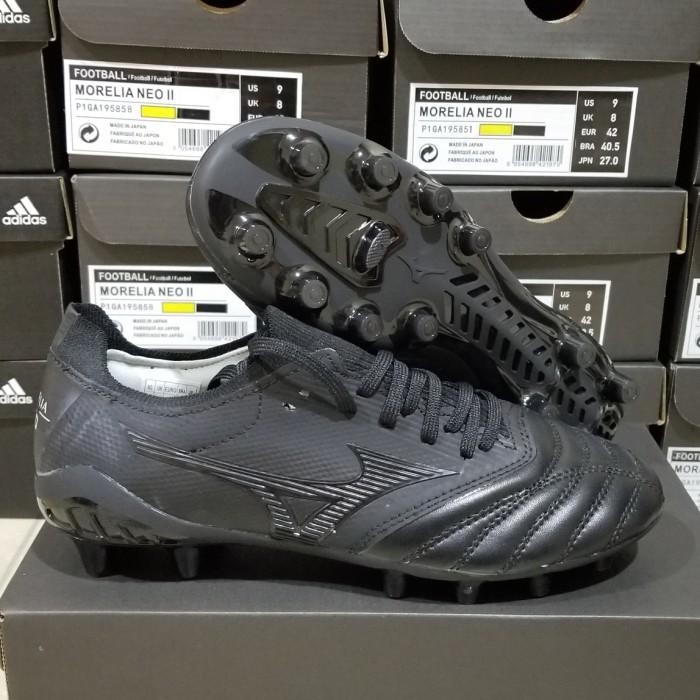 Sepatu Bola Mizuno Morelia Neo3 Beta Fg Black