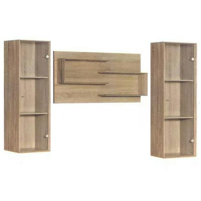 Lemari gantung set dinding