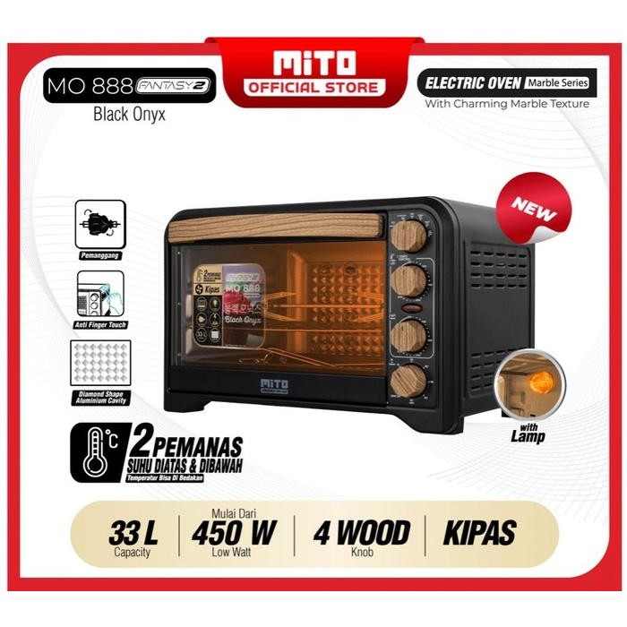 MITOCHIBA Oven Listrik 33 Liter - MO888