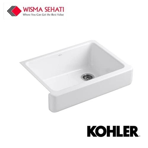 KOHLER K-6486-0 Whitehaven Kitchen Sink Under Counter