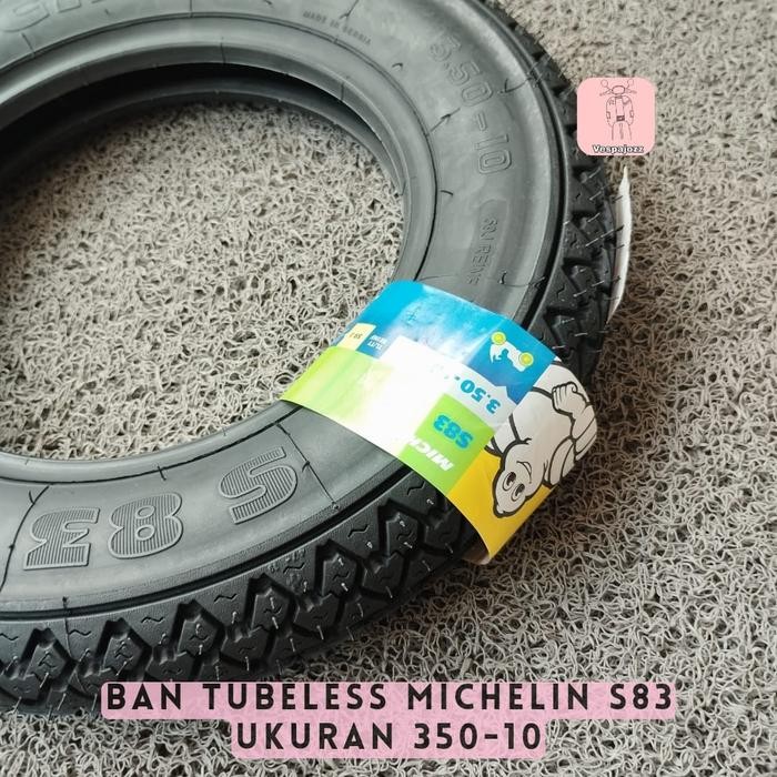 Ban tubeless Michelin S83 350-10