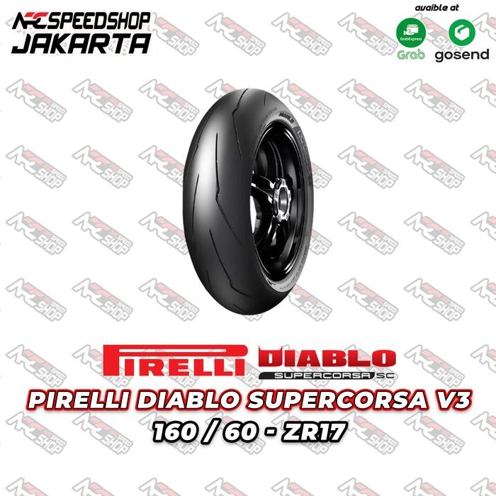 Ban Pirelli Pireli Diablo Supercorsa 160 60 160/60 17 R17 Ring 17 ZX25R RR ZX6R ZX636 ZX10R RR H2
