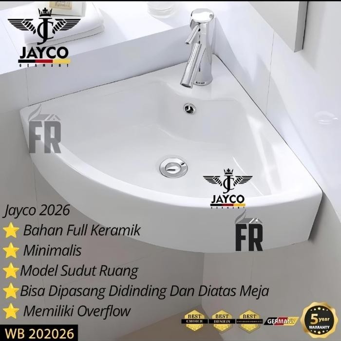 Toto - Wastafel Sudut Sericite (Paket Komplit)