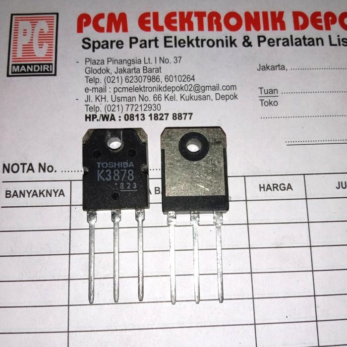 6BJB K3878 2Sk3878 K 3878 2Sk 2 Sk3878 Toshiba Original Transistor To247