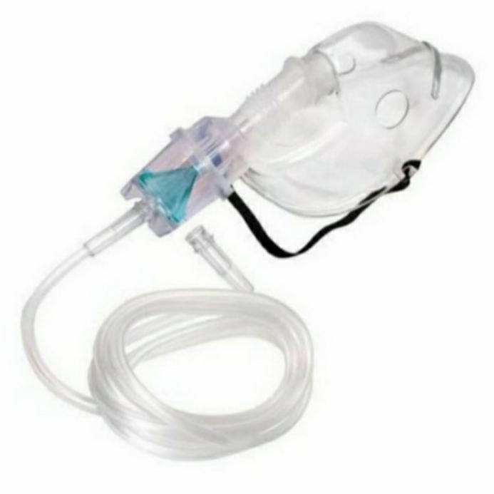 KEQZ Masker Nebulizer Kit Selang Oksigen Terapi Uap