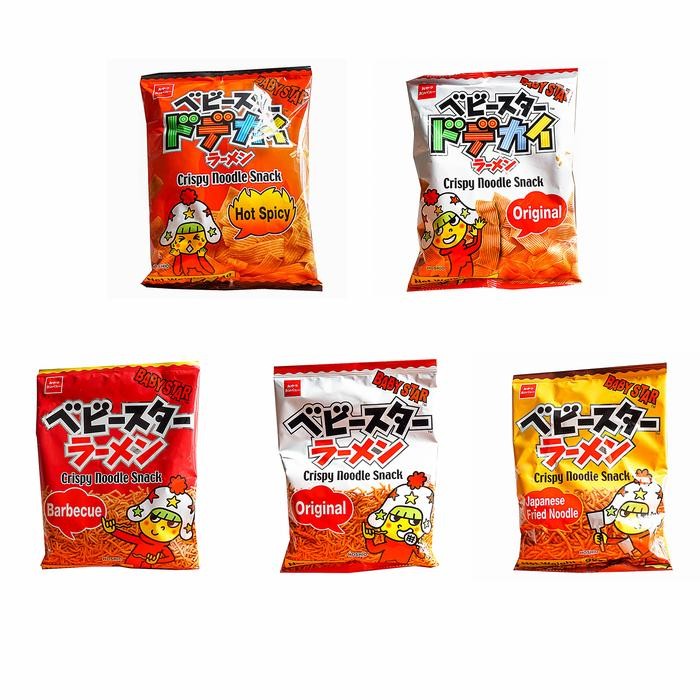 

4ZMI Oyatsu Baby Star Crispy Noodle Snack - Snack Mie Kering Jepang