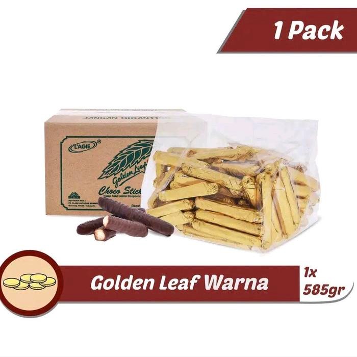 

4ZMI .585 Coklat Lagie Stick Emas Golden Leaf Gold Chocolate