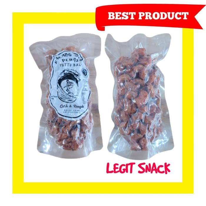 

4ZMI Kacang Mede Pedas Putto Bali Vakum / Mete Pedes Bali Cashew Nuts