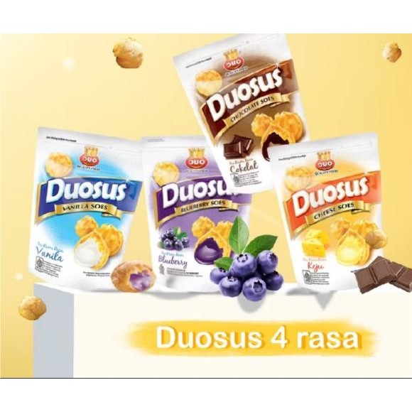 

4ZMI Snack Duosus Soes Kering Isi Aneka Rasa All Varian
