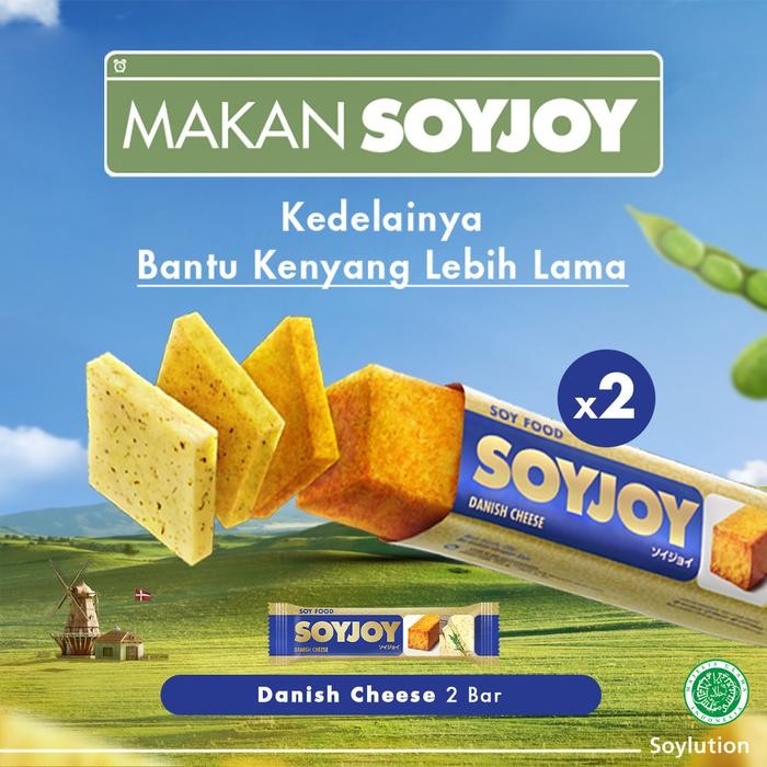 

4ZMI Soyjoy Danish Cheese Isi 2 Bar