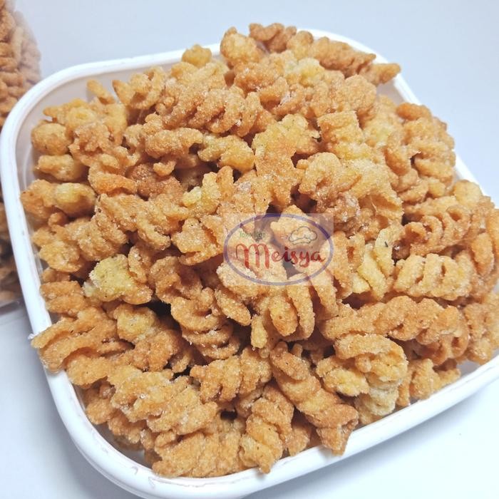 

4ZMI Makaroni Spiral 500Gr Varian Pedas Asin Kiloan Terlaris