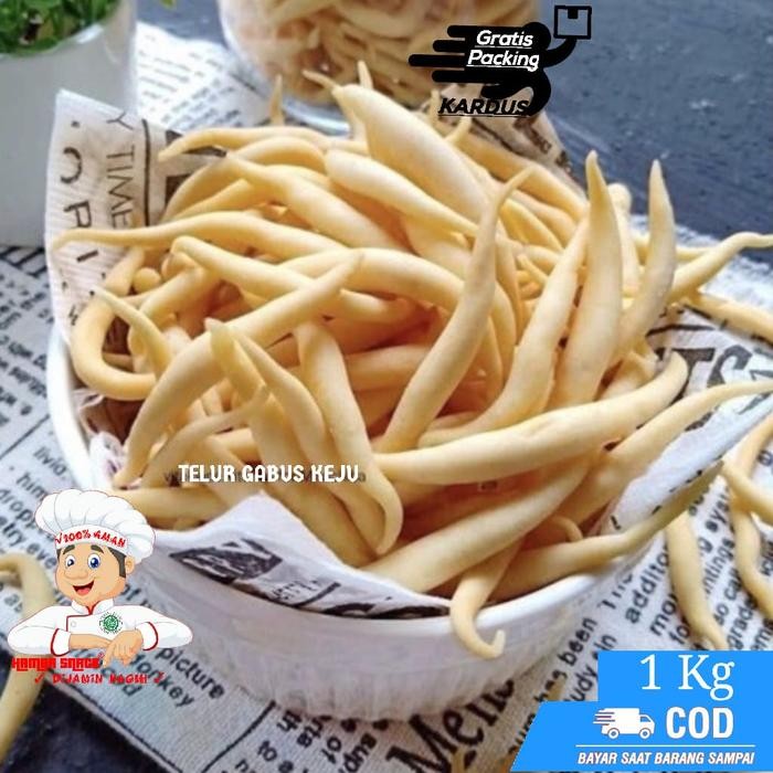 

4ZMI [1Kg] Telur Gabus Keju Snack Kiloan Murah Hamba Snack Kiloan