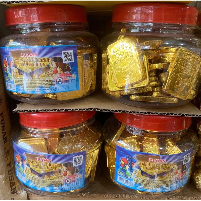 

4ZMI Coklat Emas Batang Pusan 50 Pcs