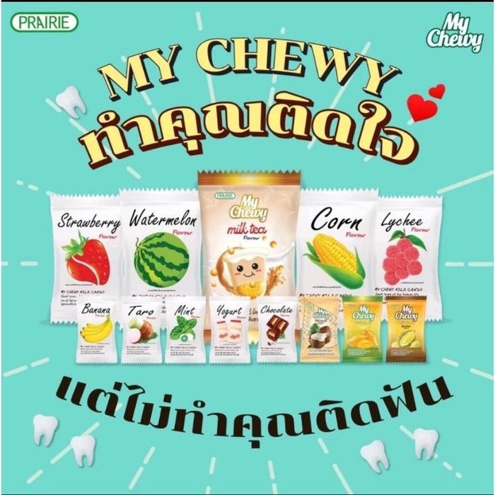 

4ZMI Permen My Chewy Candy Thailand Rasa Buah (Halal)