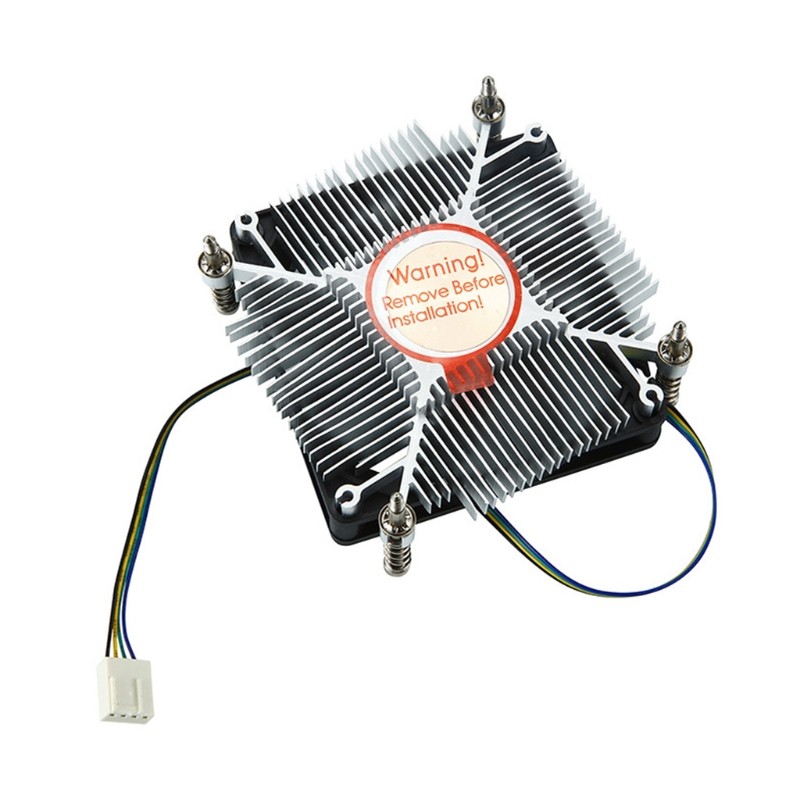 066A 27mm Height Mini-ITX Low Profile Cooler Slim Fan LGA1155 1156