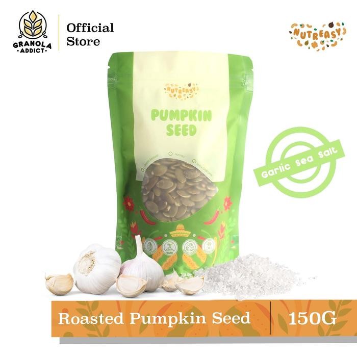 

IOI2 Granola Addict - Nutreasy Roasted Pumpkin Seed (Garlic Sea Salt) 150G