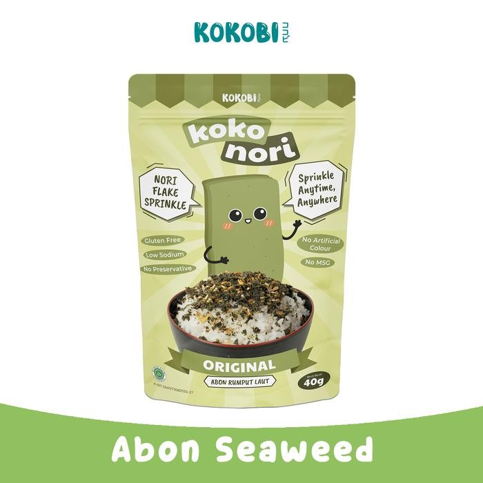 

IOI2 Koko Nori Abon Rumput Laut Tabur - Original (Seaweed Flake By Kokobi)