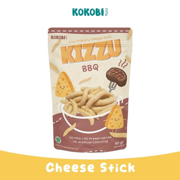 

IOI2 Kokobi Kizzu - Bbq / Kids Cheese Stick - Stik Keju Snack Anak