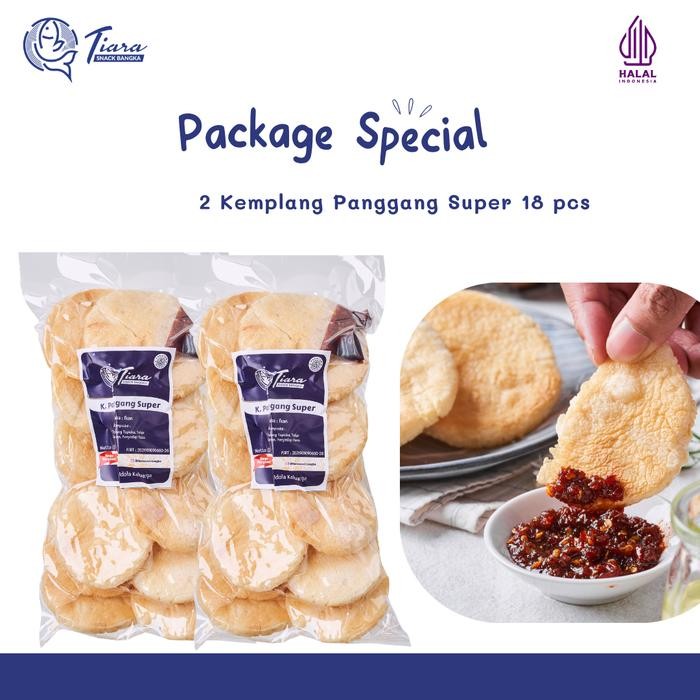

IOI2 Kemplang Panggang Super Ikan Tenggiri Asli Belinyu Bangka- Package Best Seller Krupuk