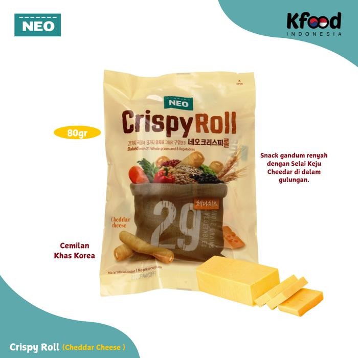

IOI2 Kfoodind - Neo Crispy Roll Cheddar Cheese 80Gr