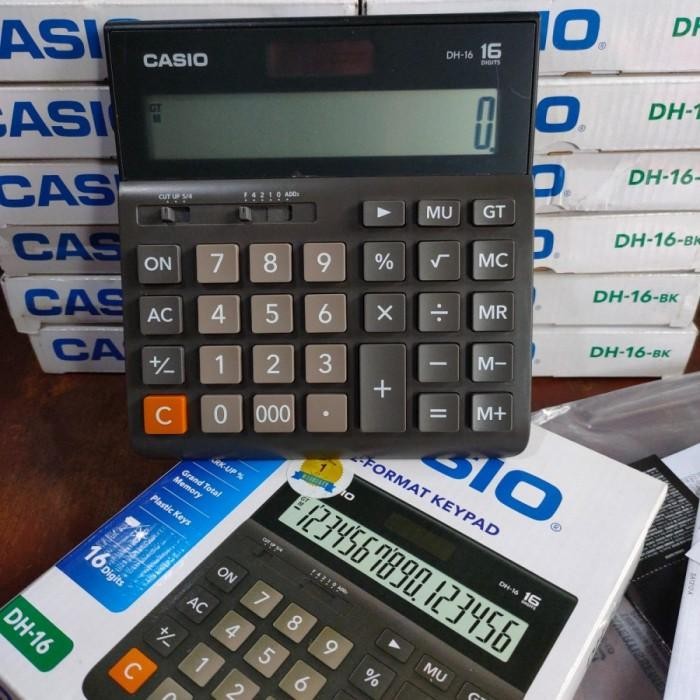 

Kalkulator / Calculator Casio 16 Digit Dh-16 Besar