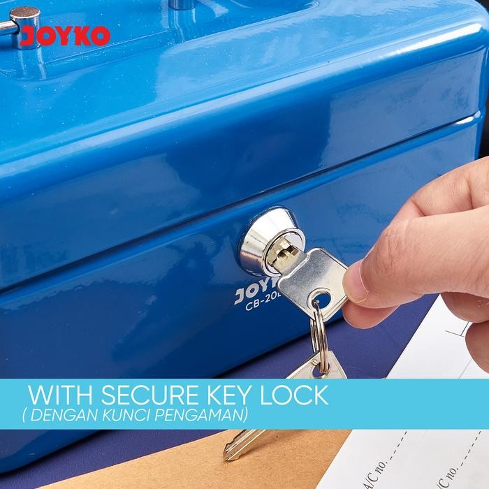

JOYKO BRANKAS UANG CASH BOX KOTAK UANG KAS CB-20B