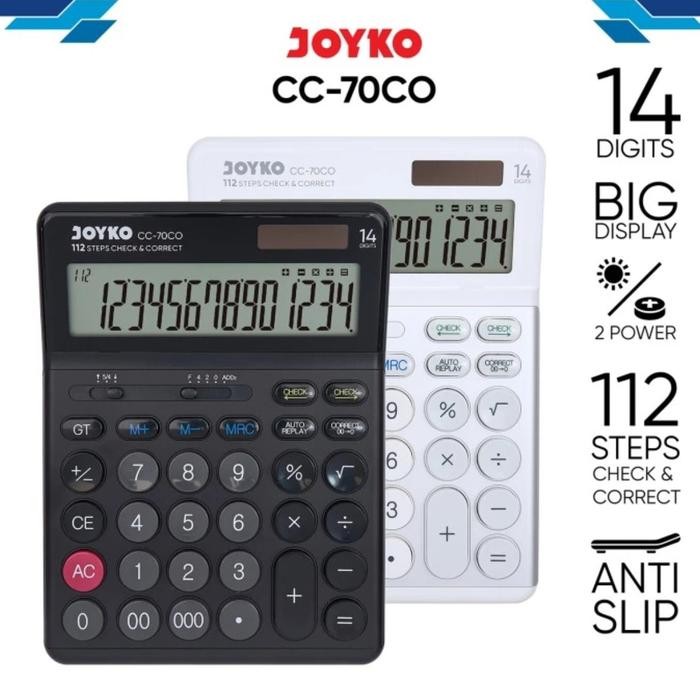 

CALCULATOR / KALKULATOR 14 DIGIT JOYKO CC-70CO