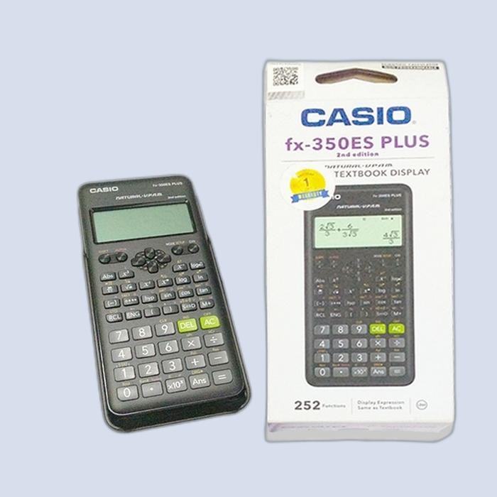 

KALKULATOR CASIO FX-350ES PLUS (2ND EDITION/252 FUNCTIONS)