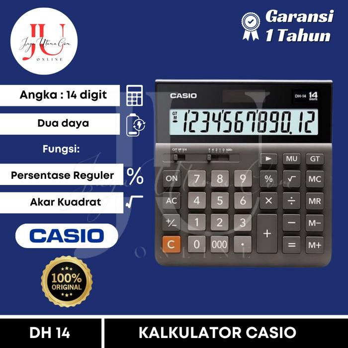 

CALCULATOR CASIO DH 14 ORIGINAL