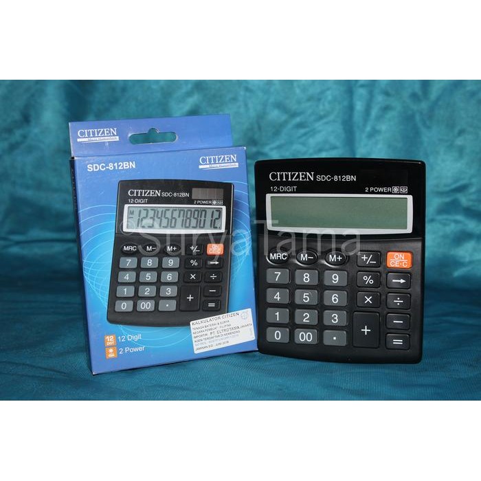 

CITIZEN CALCULATOR SDC-812BN