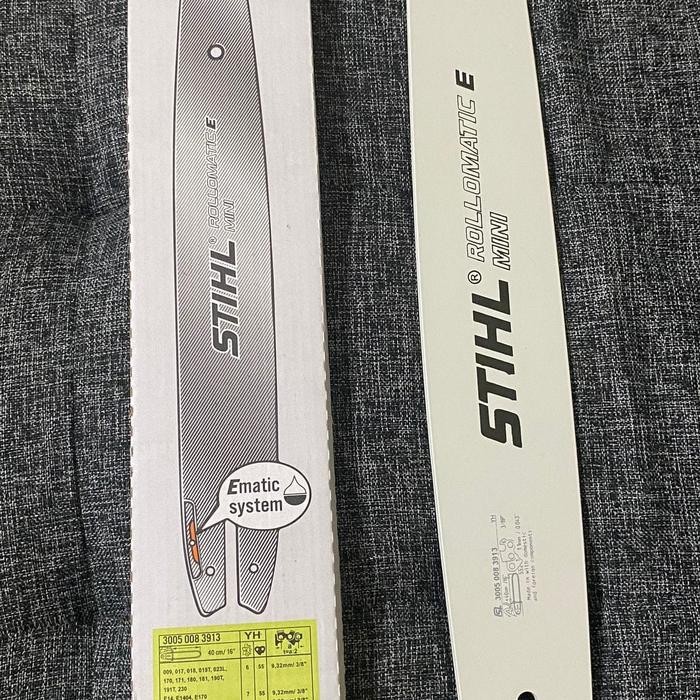 GUIDE BAR CHAINSAW MS-170/MS-180 16" CHAINSAW BAR GERGAJI STIHL NEW ORIGINAL