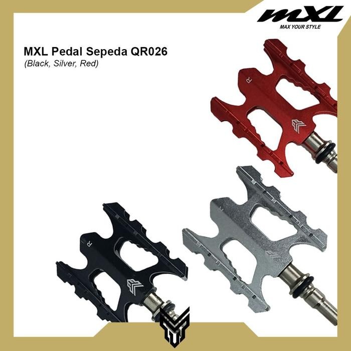 MXL Pedal Sepeda QR 026 Bicycle Pedals Alloy Stainless MTB Road Bike