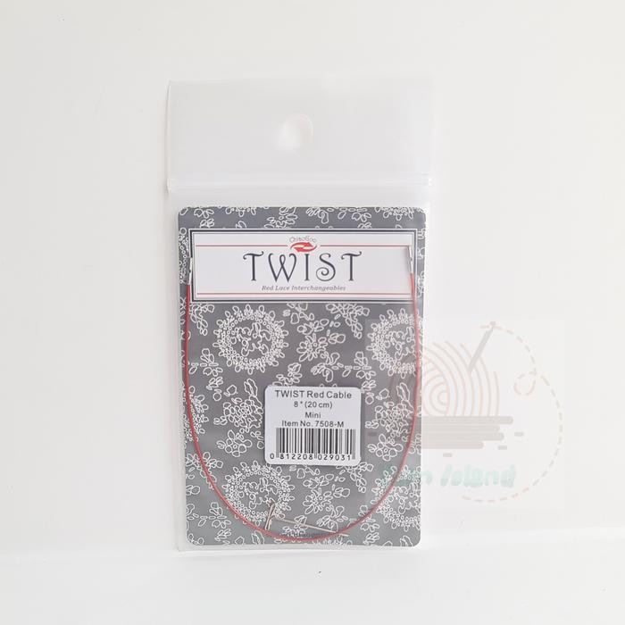 

Chiaogoo Twist Red Cable 8 Inch (20 Cm) Mini