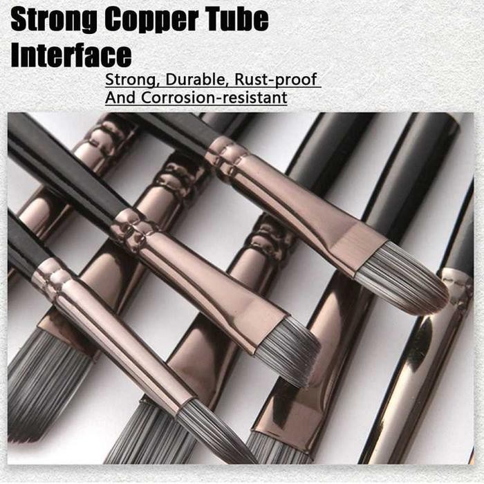 

Set Kuas Lukis Cat Air Minyak Nylon Paint Brush 24 Pcs