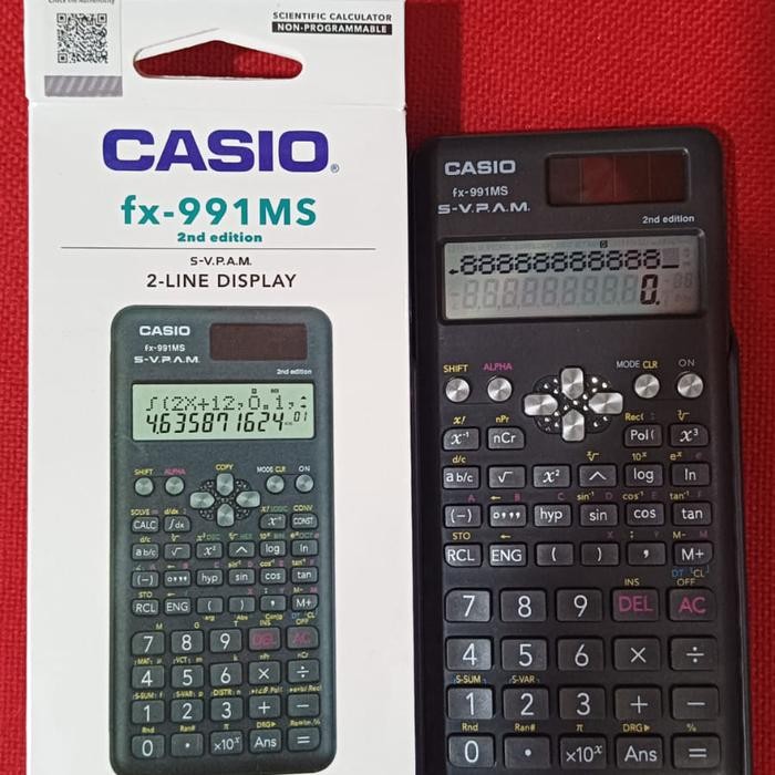 

Kalkulator Scientific Casio Fx 991 Ms 2Line Display
