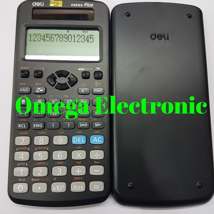 

Deli Calculator D991Es - Scientific Kalkulator Ilmiah Sekolah D 991 Es