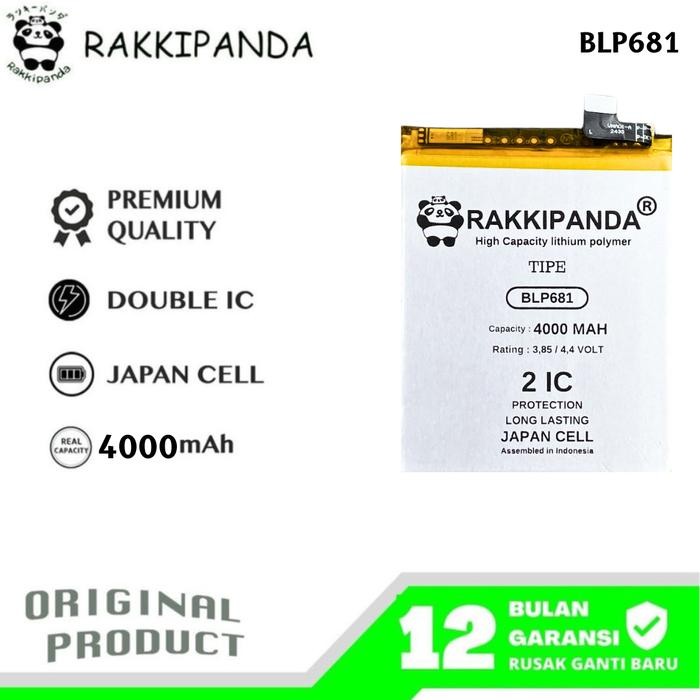RakkiPanda BLP681 Compatible With Oppo F9 / F9 Pro / R17 Batre Batrai Baterai Battery