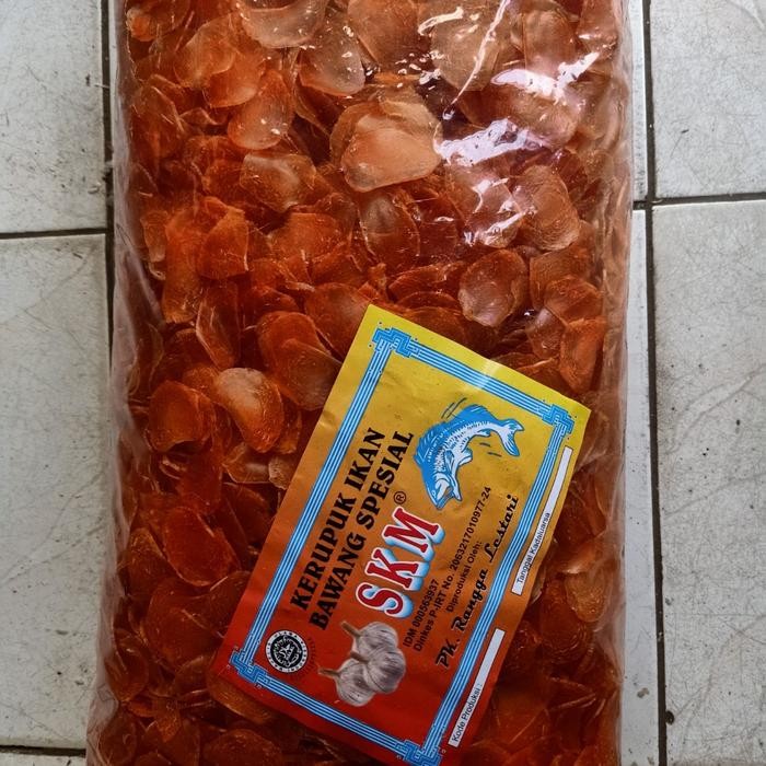 

3YC3 Kerupuk Bawang Orange Dan Putih 1Kg 1Kilo Cocok Untuk Seblak Nasi Uduk