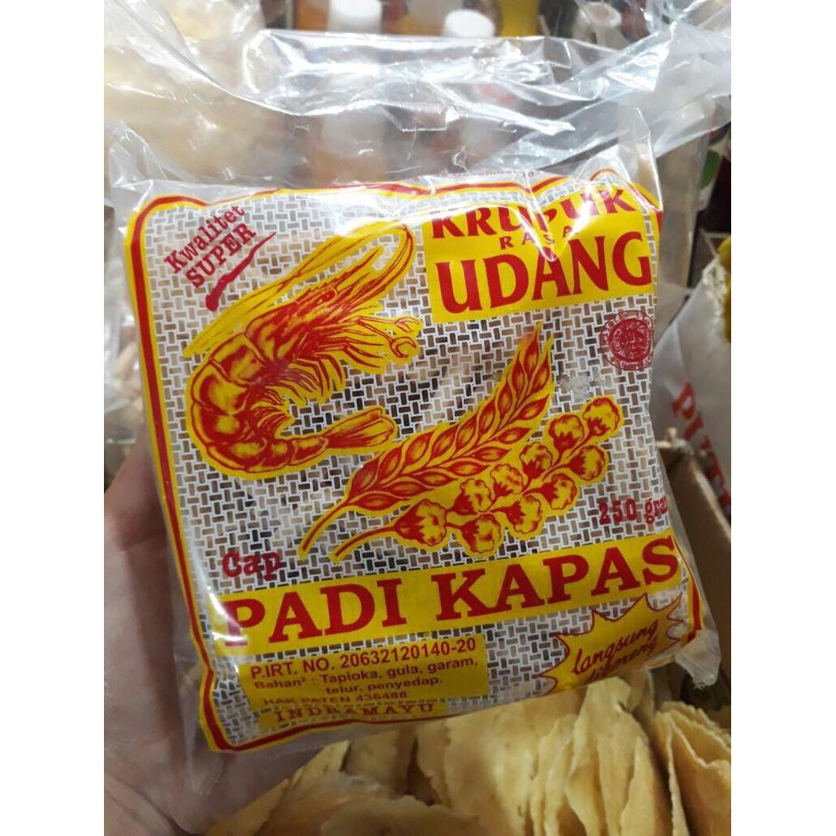 

3YC3 Kerupuk Udang Stik Padi Kapas 250Gr
