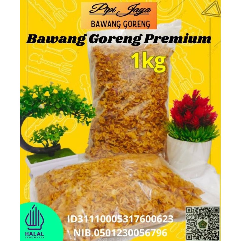 

3YC3 Bawang Goreng Brebes Premium 1 Kg - Pipi Jaya