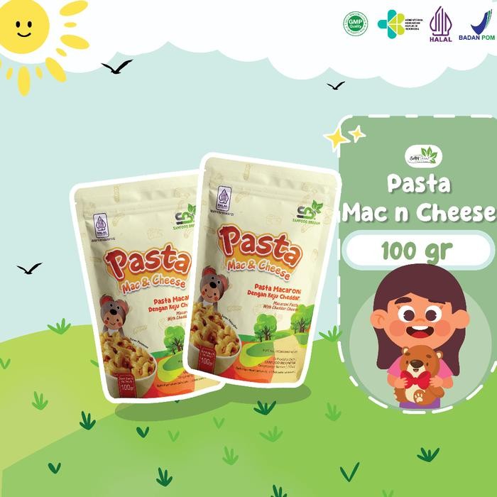 

H48Y Sanfood Pasta Instan 100 Gr Mac And Cheese / Cemilan / Mpasi / Mie Enak Praktis /
